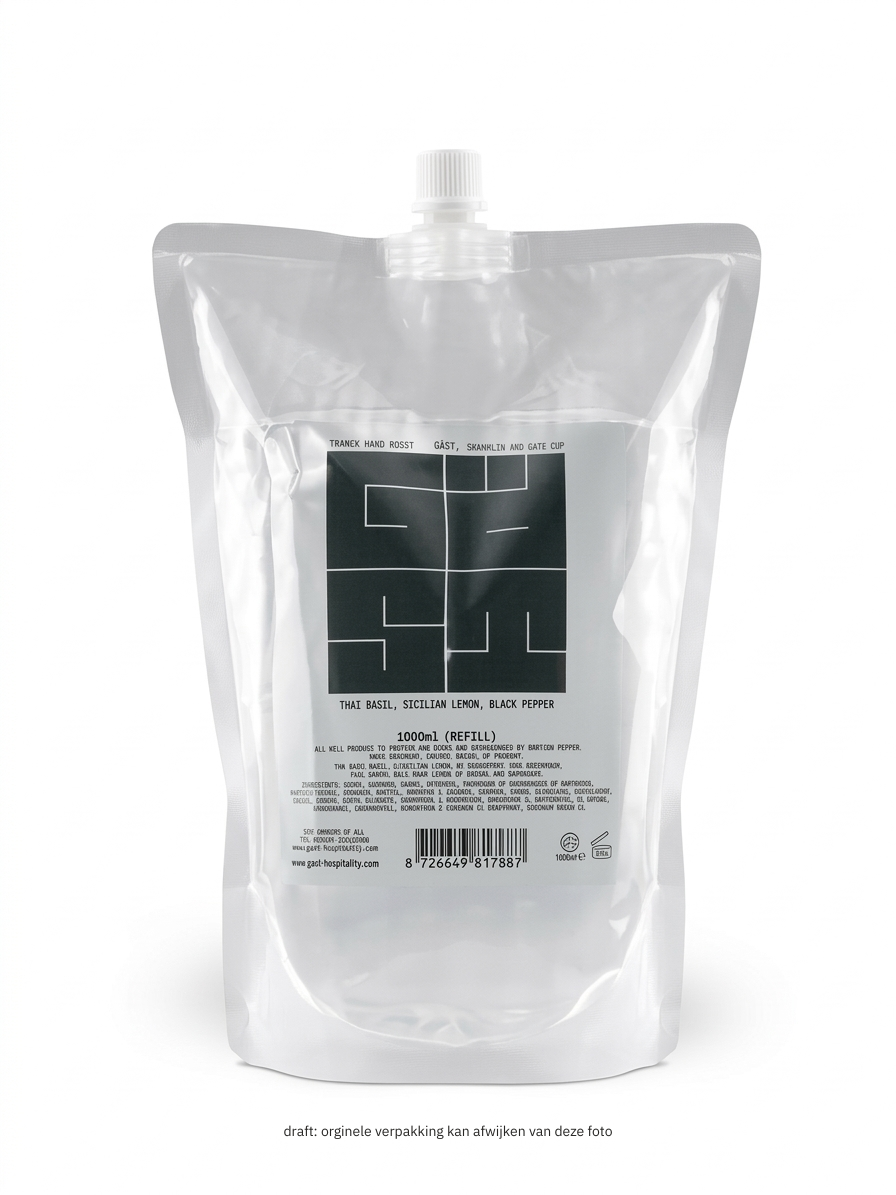 GÄST / HAND LOTION / THAI BASIL / 1000ML (REFILL) **PRÉ ORDER - JUNE'26**