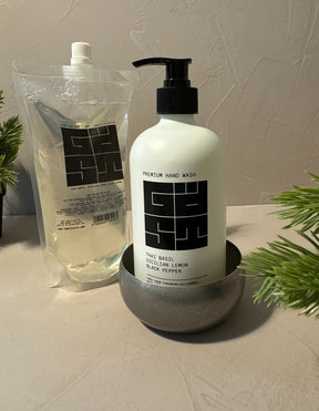 GÄST / GIFT / THAI BASIL 480ml (glass) + STONEWASHED BOWL + REFILL 500ml