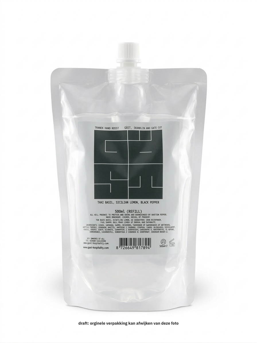 GÄST / HAND LOTION / THAI BASIL / 500ML (REFILL) **PRÉ ORDER - JUNE'26**