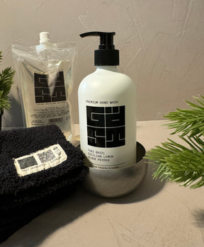 GÄST / GIFT / THAI BASIL 480ml (glass) + STONEWASHED BOWL + REFILL 500ml + TOWEL No.1 (6 pieces)