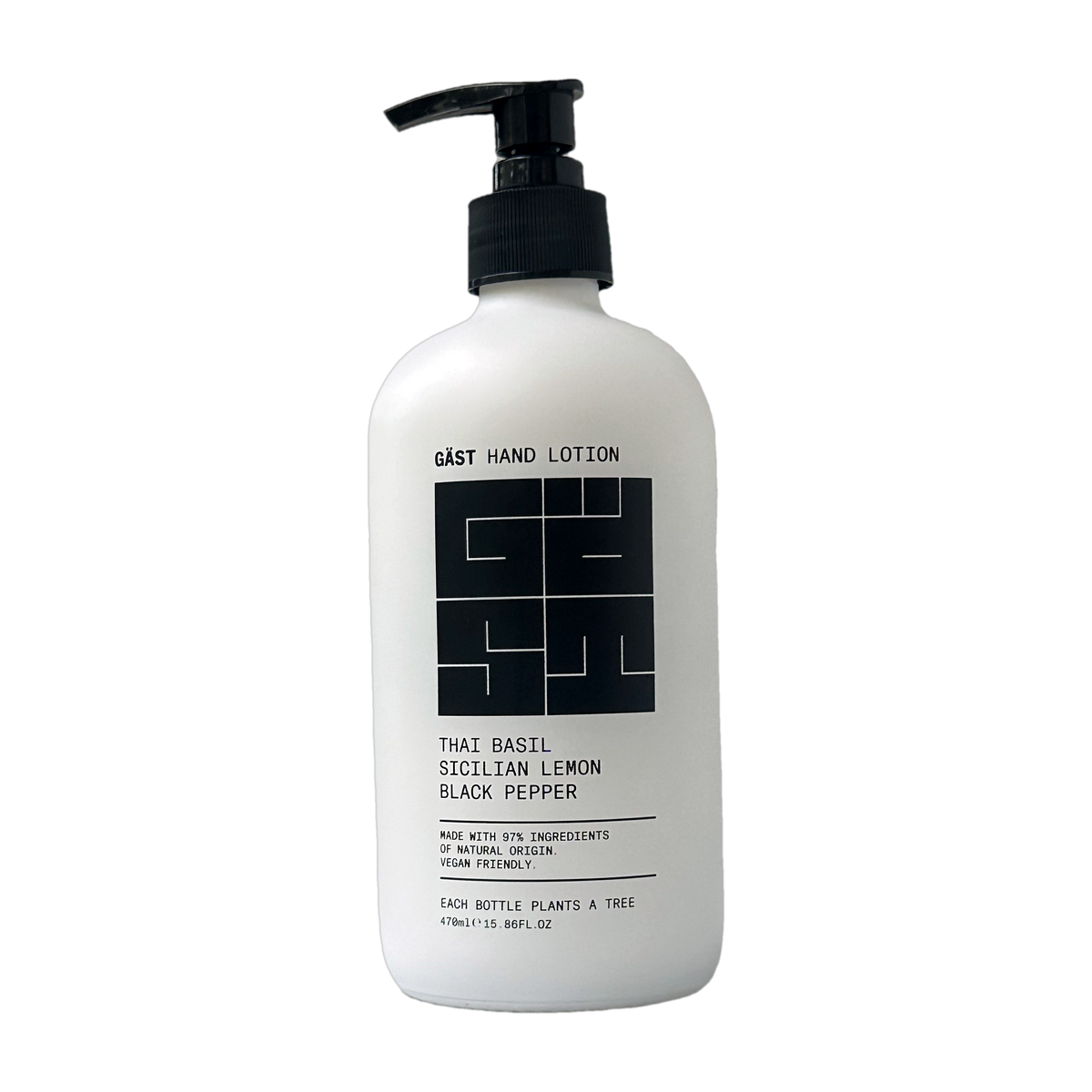 Handlotion Thai Basil · 470 ml glas