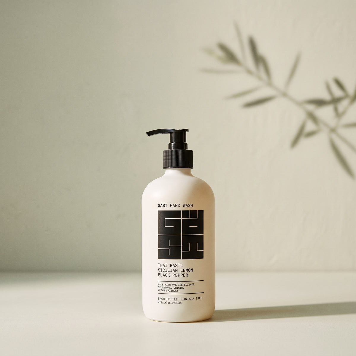 Handwash Thai Basil · 470 ml glas