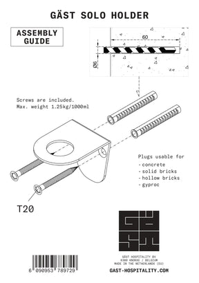 GÄST / SOLO HOLDER
